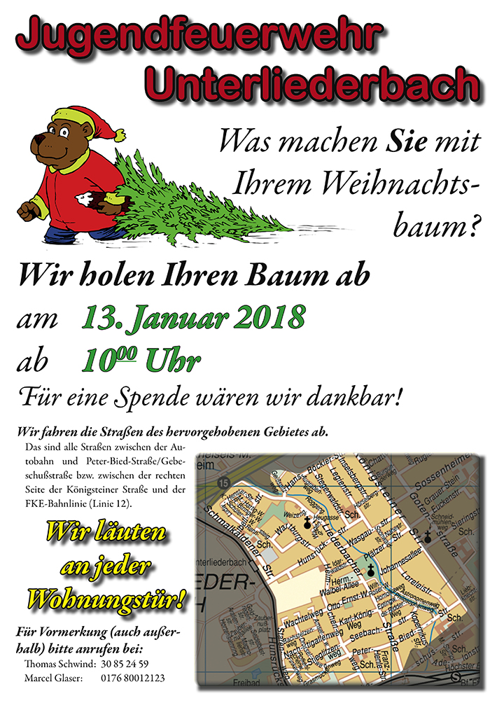 Weihnachtsbaumaktion 2018